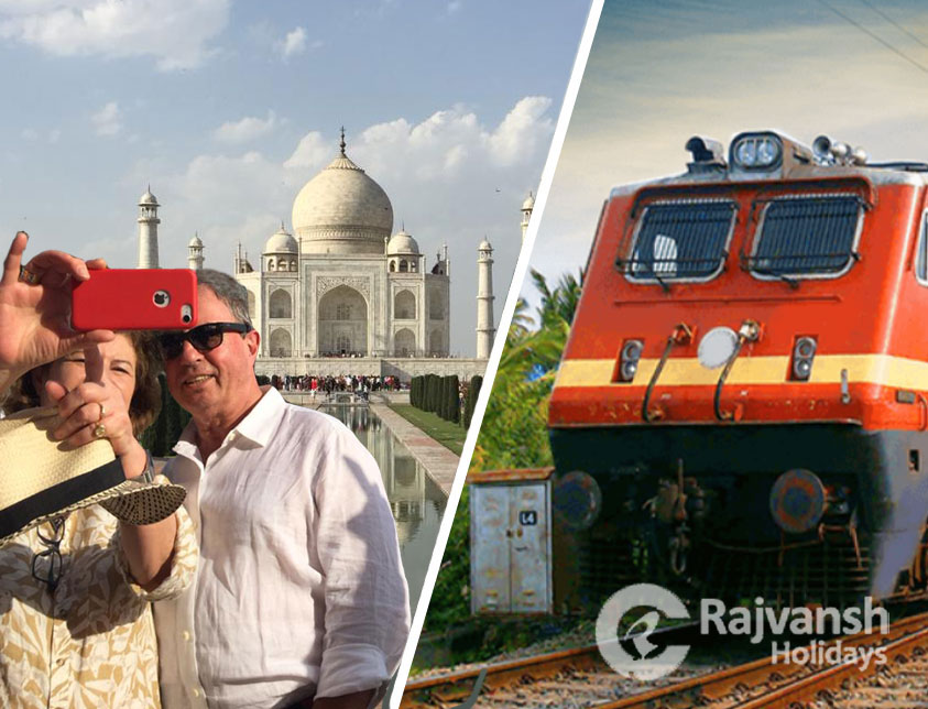 Taj Mahal Tour by Train from Delhi