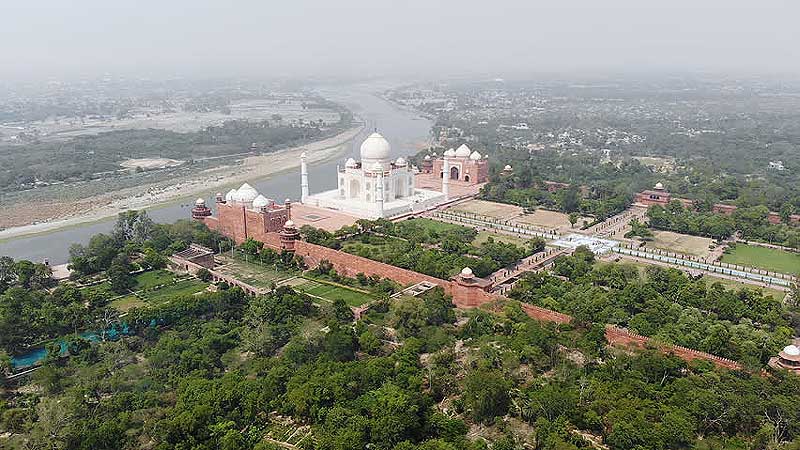 Taj Mahal in Agra